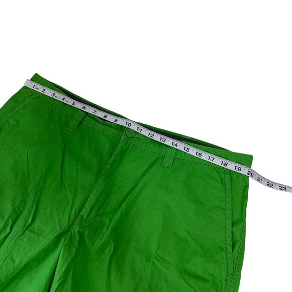 Columbia Mens Green Outdoor Casual Shorts Size 40 Inseam 9.5''Cotton/Poly Blend - Picture 4 of 12